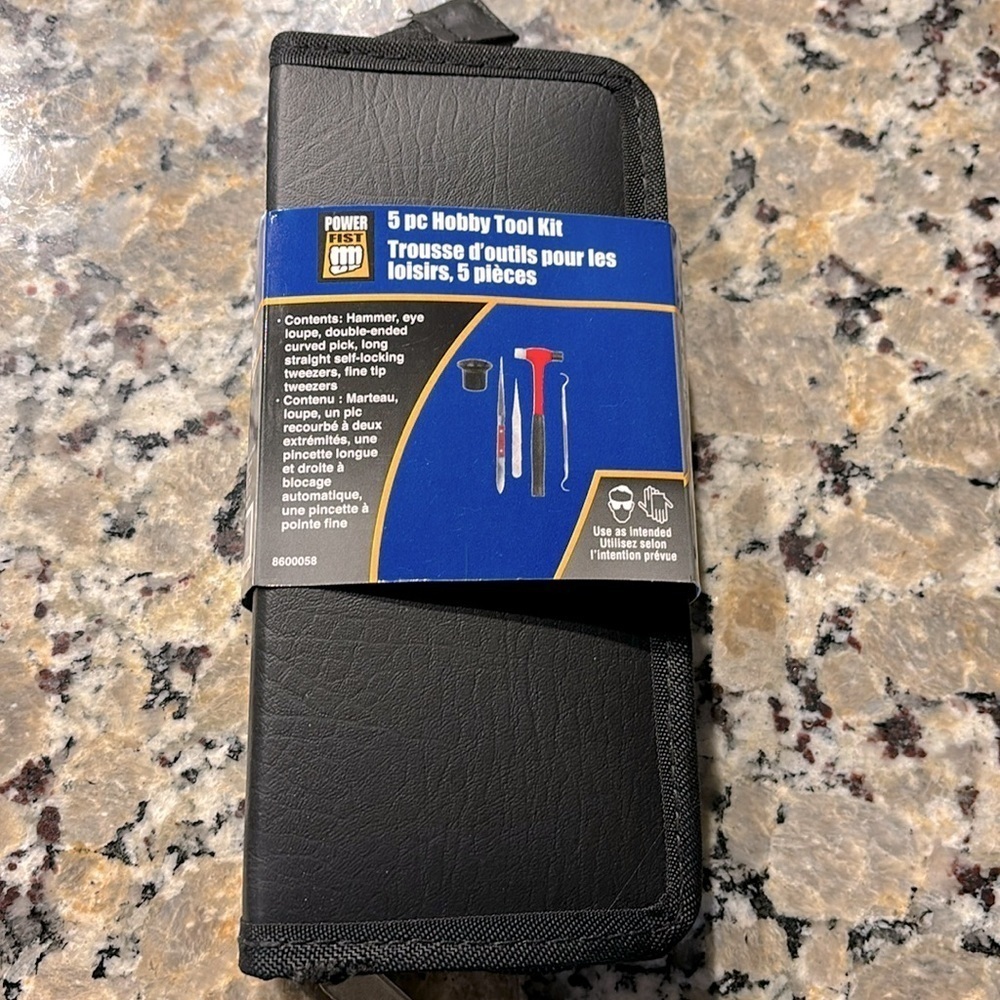 NWT Power fist five piece hobby tool set​​​​​​
